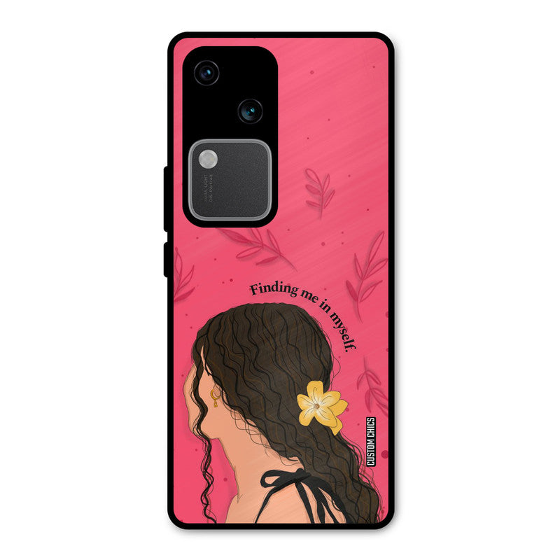 Finding Me Vivo V30 Mobile Back Cover - Cute PrintShield Case