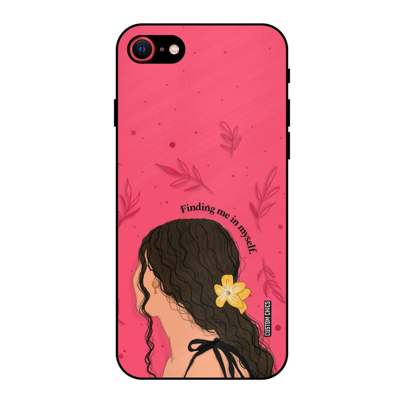 Finding Me iPhone SE 2020 Mobile Back Cover - Cute PrintShield Case