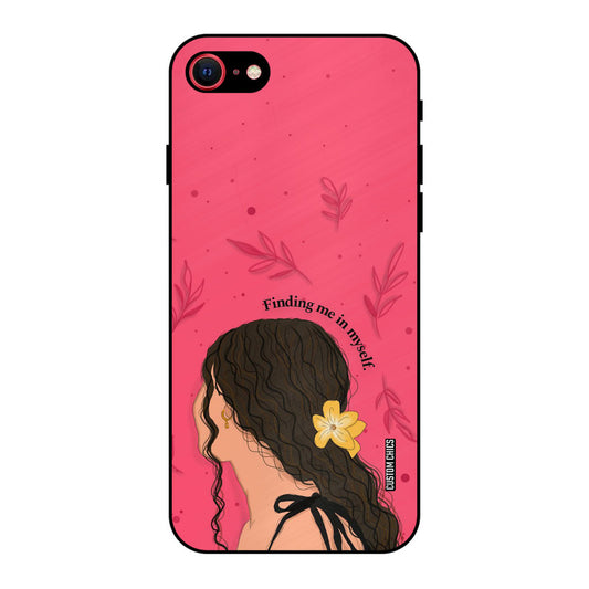 Finding Me iPhone SE 2020 Mobile Back Cover - Cute PrintShield Case
