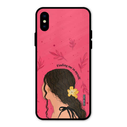 Finding Me iPhone X Mobile Back Cover - Cute PrintShield Case