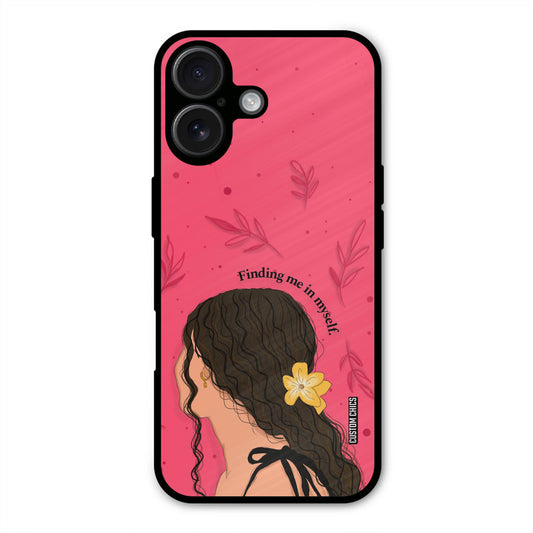 Finding Me iPhone 16 Mobile Back Cover - Cute PrintShield Case