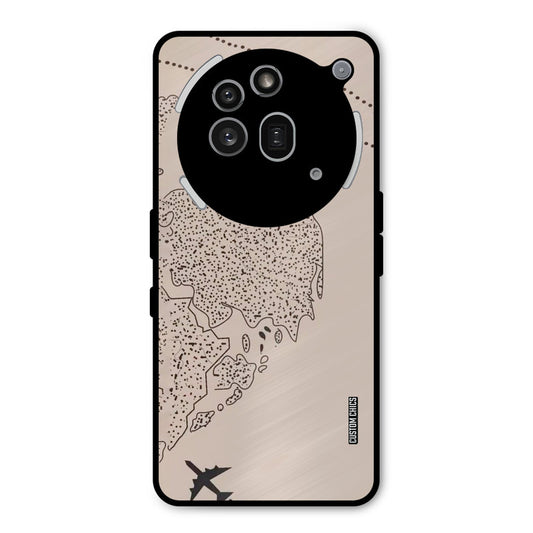 First Half Map Nothing Phone 3A Pro Mobile Back Cover - Cute PrintShield Case