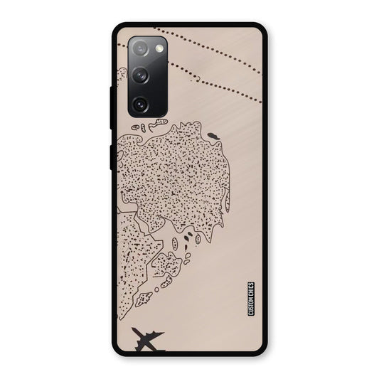 First Half Map Samsung Galaxy S20 FE Mobile Back Cover - Cute PrintShield Case