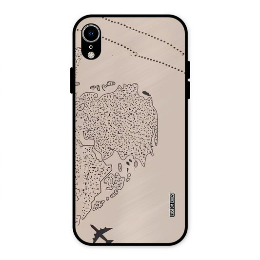 First Half Map iPhone XR Mobile Back Cover - Cute PrintShield Case