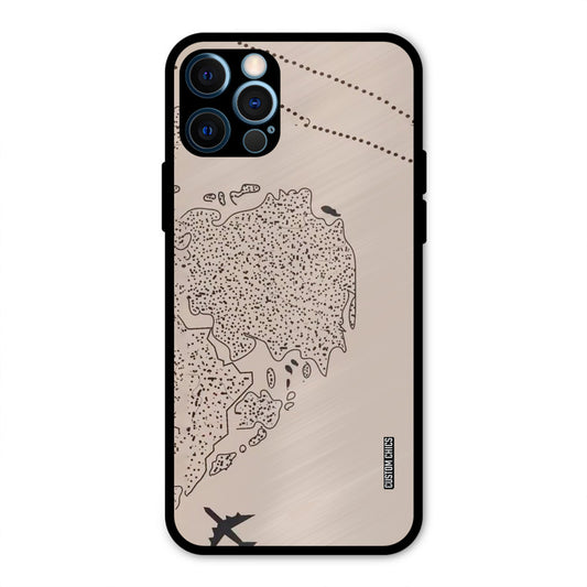 First Half Map iPhone 12 Pro Max Mobile Back Cover - Cute PrintShield Case