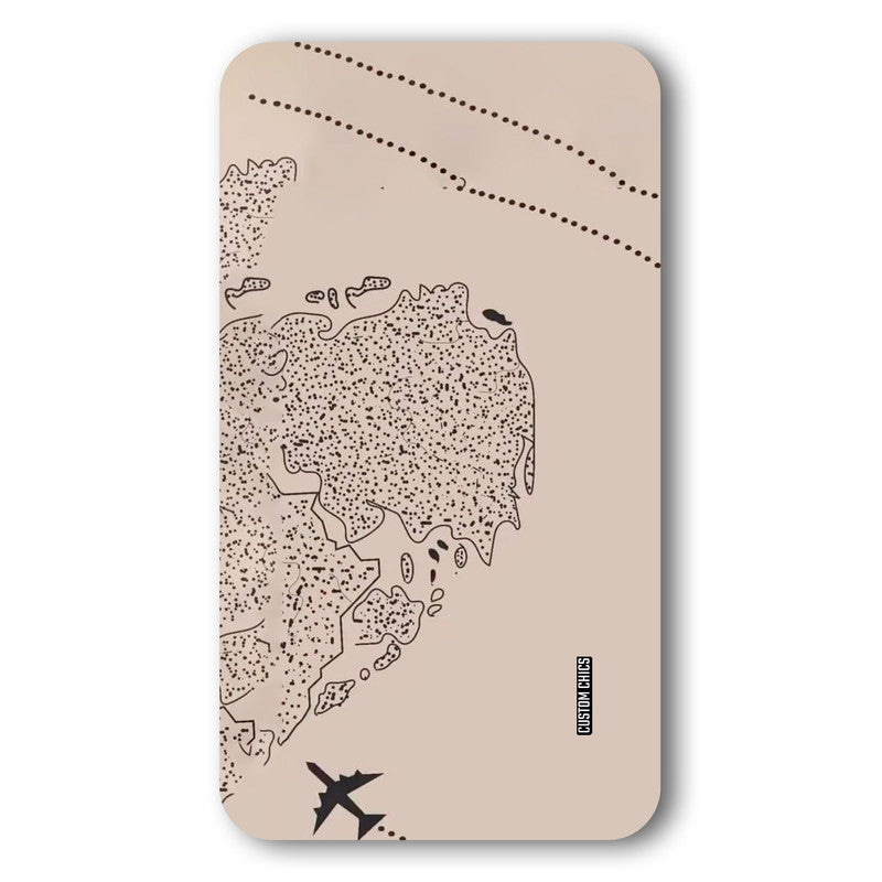First Half Map Case – Premium PrintShield Mobile Cover