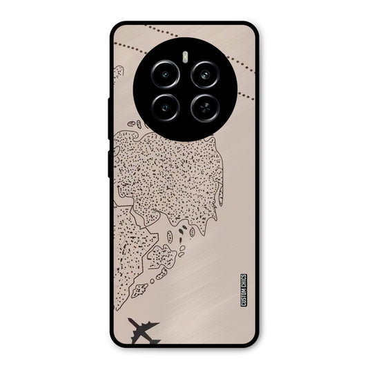 First Half Map Realme P1 5G Mobile Back Cover - Cute PrintShield Case