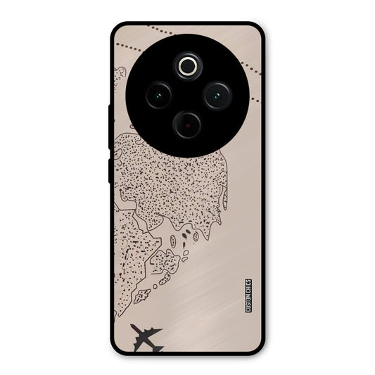 First Half Map iQoo Z10 Mobile Back Cover - Cute PrintShield Case