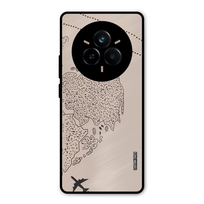 First Half Map Realme 14 Pro Plus Mobile Back Cover - Cute PrintShield Case