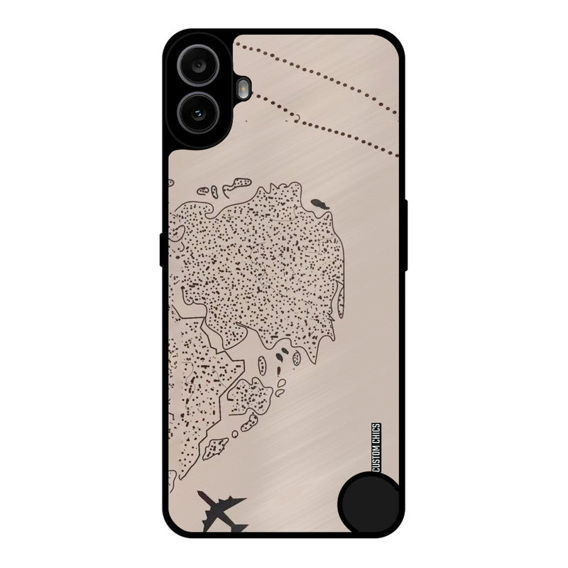 First Half Map Nothing CMF Phone 1 Mobile Back Cover - Cute PrintShield Case