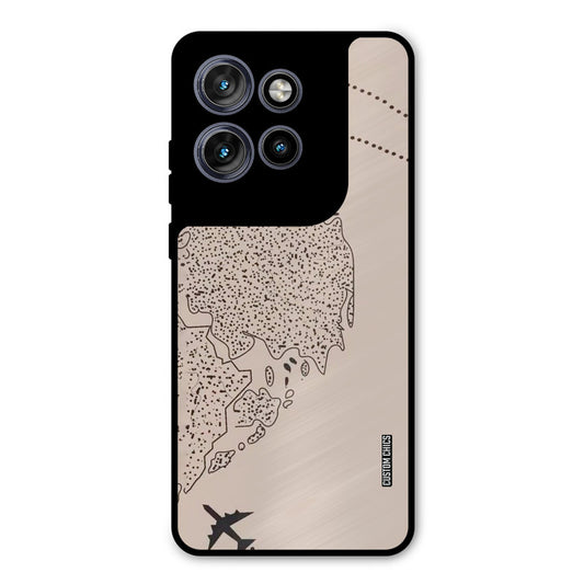 First Half Map Motorola Edge 50 Neo Mobile Back Cover - Cute PrintShield Case