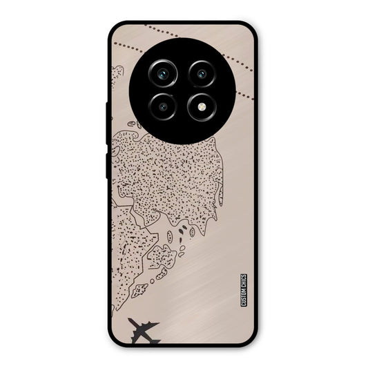 First Half Map Realme 13 Pro Mobile Back Cover - Cute PrintShield Case