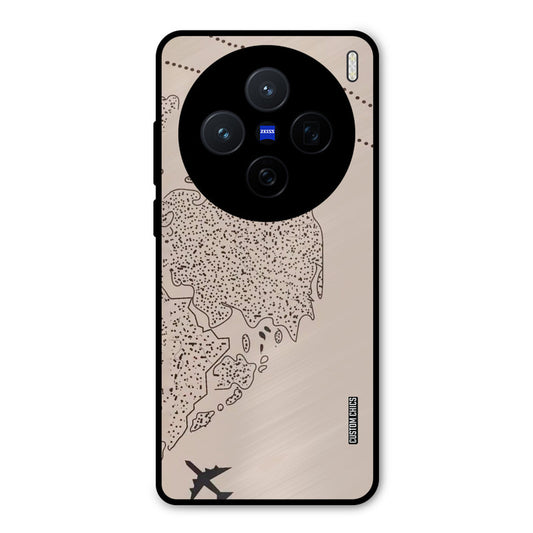 First Half Map Vivo X200 Mobile Back Cover - Cute PrintShield Case