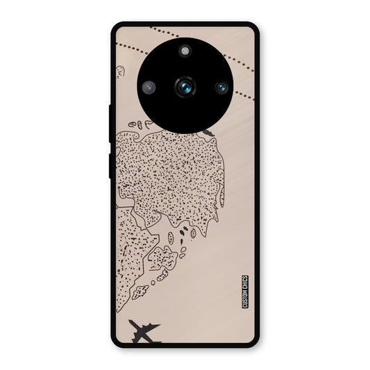 First Half Map Realme 11 Pro Plus Mobile Back Cover - Cute PrintShield Case