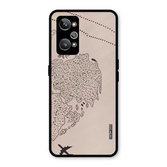 First Half Map Realme GT Neo 2 Mobile Back Cover - Cute PrintShield Case