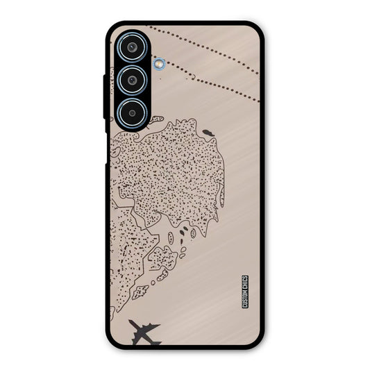 First Half Map Samsung Galaxy M35 5G Mobile Back Cover - Cute PrintShield Case