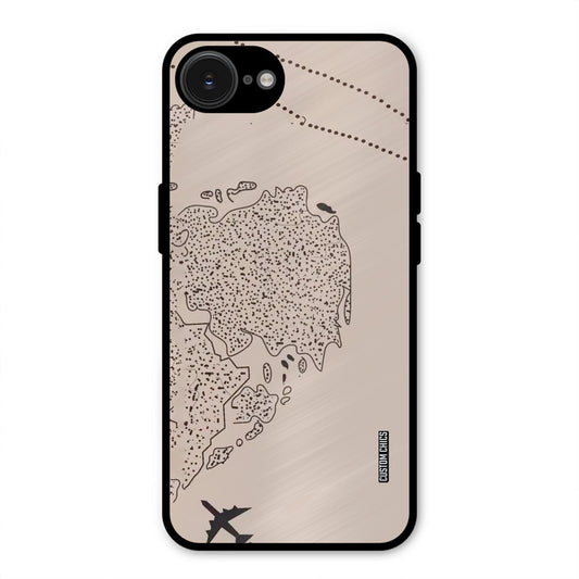First Half Map iPhone 16e Mobile Back Cover - Cute PrintShield Case