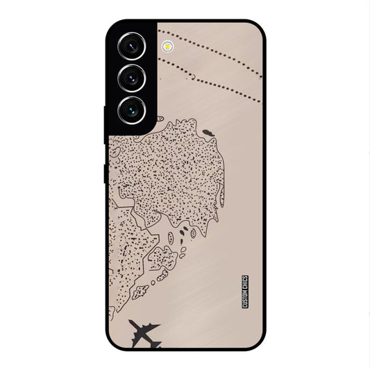 First Half Map Samsung Galaxy S22 Mobile Back Cover - Cute PrintShield Case