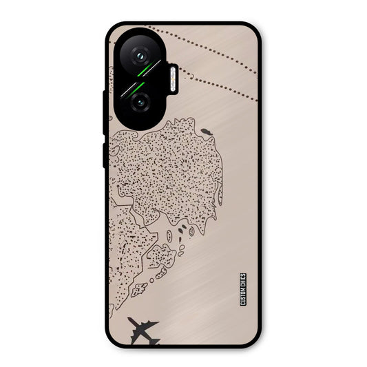 First Half Map Poco F7 5G Mobile Back Cover - Cute PrintShield Case