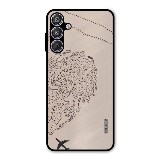 First Half Map Samsung Galaxy F15 Mobile Back Cover - Cute PrintShield Case