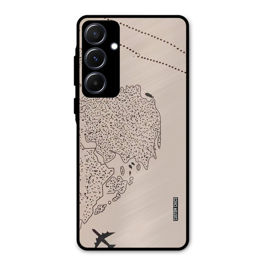 First Half Map Samsung Galaxy A55 5G Mobile Back Cover - Cute PrintShield Case