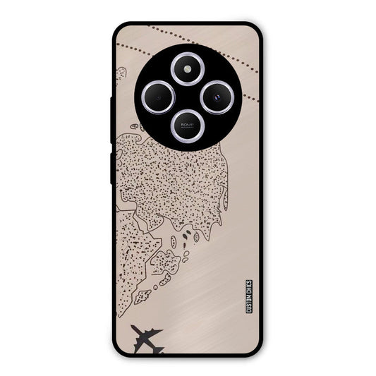 First Half Map Poco M7 Mobile Back Cover - Cute PrintShield Case