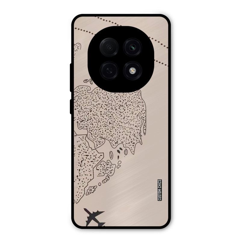 First Half Map Oppo F29 Pro Mobile Back Cover - Cute PrintShield Case
