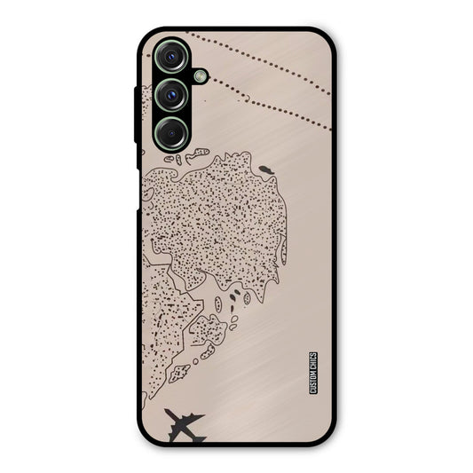 First Half Map Samsung Galaxy M34 Mobile Back Cover - Cute PrintShield Case