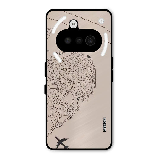 First Half Map Nothing Phone 3A Mobile Back Cover - Cute PrintShield Case