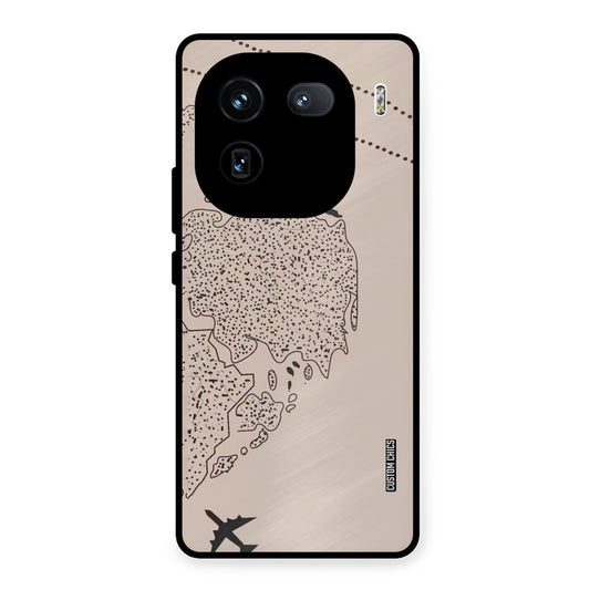 First Half Map iQOO 12 Mobile Back Cover - Cute PrintShield Case