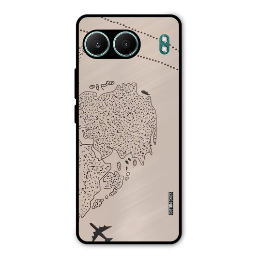 First Half Map OnePlus Nord 4 Mobile Back Cover - Cute PrintShield Case