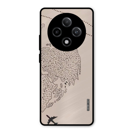 First Half Map Oppo F27 Pro Plus 5G Mobile Back Cover - Cute PrintShield Case