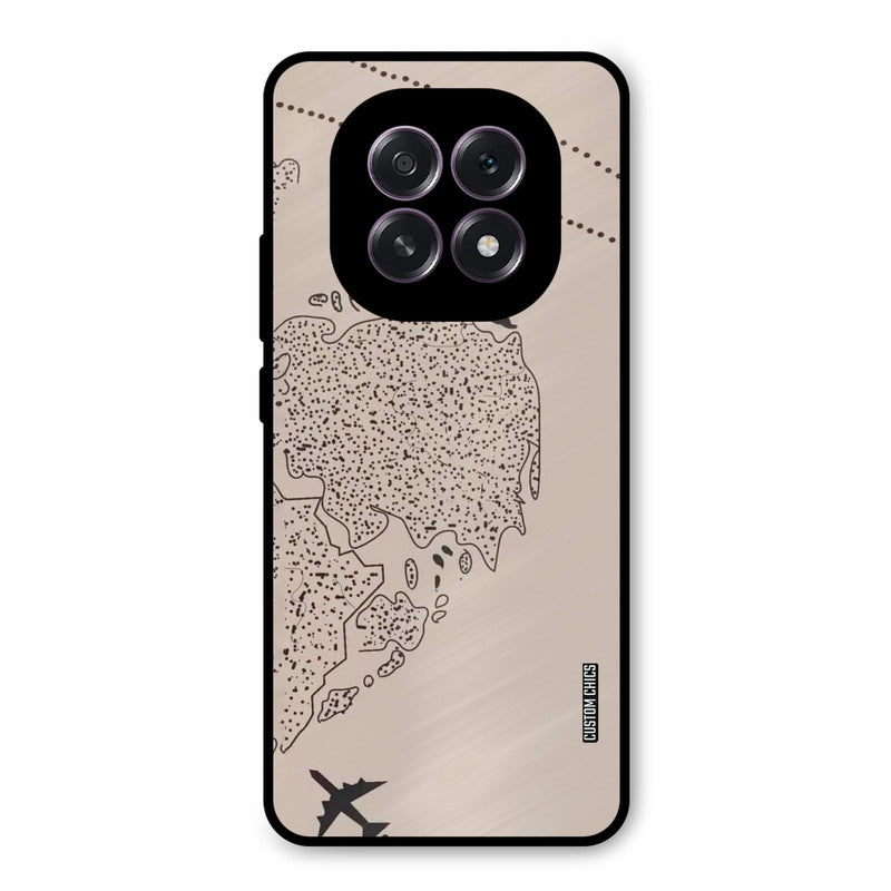 First Half Map Oppo F29 Mobile Back Cover - Cute PrintShield Case