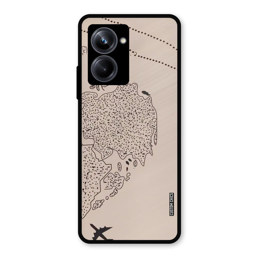 First Half Map Realme 10 Pro Mobile Back Cover - Cute PrintShield Case