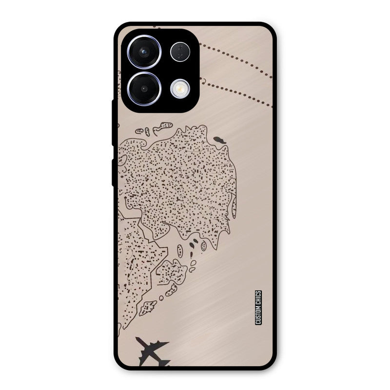 First Half Map Oppo K13 5G Mobile Back Cover - Cute PrintShield Case