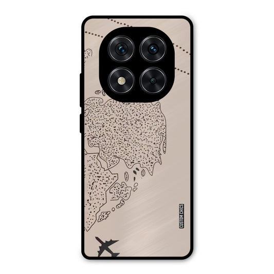 First Half Map Redmi Note 14 Pro Mobile Back Cover - Cute PrintShield Case