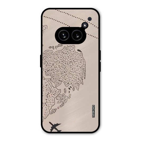 First Half Map Nothing Phone 2a Mobile Back Cover - Cute PrintShield Case