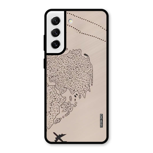 First Half Map Samsung Galaxy S21 FE 5G Mobile Back Cover - Cute PrintShield Case