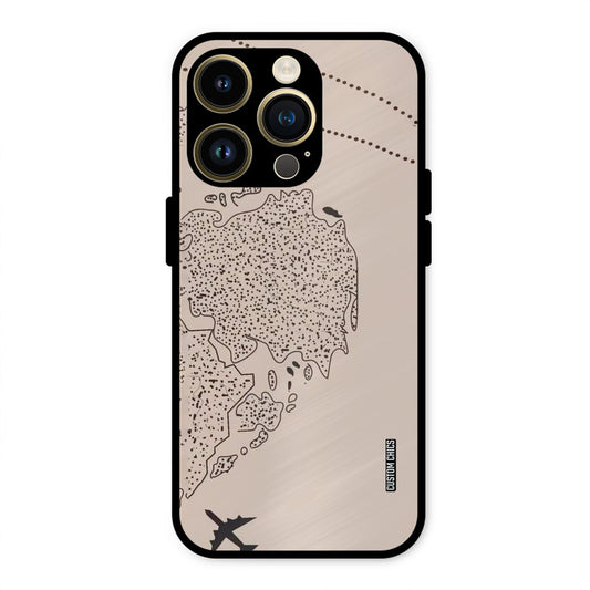 First Half Map iPhone 14 Pro Max Mobile Back Cover - Cute PrintShield Case