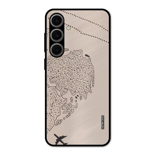 First Half Map Samsung Galaxy S24 Mobile Back Cover - Cute PrintShield Case
