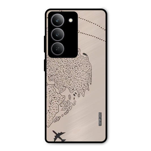 First Half Map Realme 14x Mobile Back Cover - Cute PrintShield Case