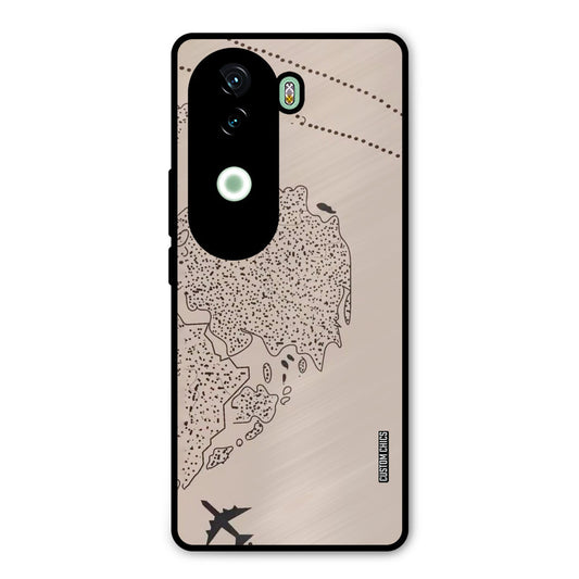 First Half Map iQOO Z9s Mobile Back Cover - Cute PrintShield Case