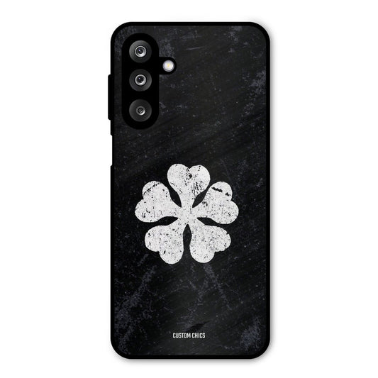Five Leaf Clover Samsung Galaxy M36 Mobile Back Cover - Anime PrintShield Case