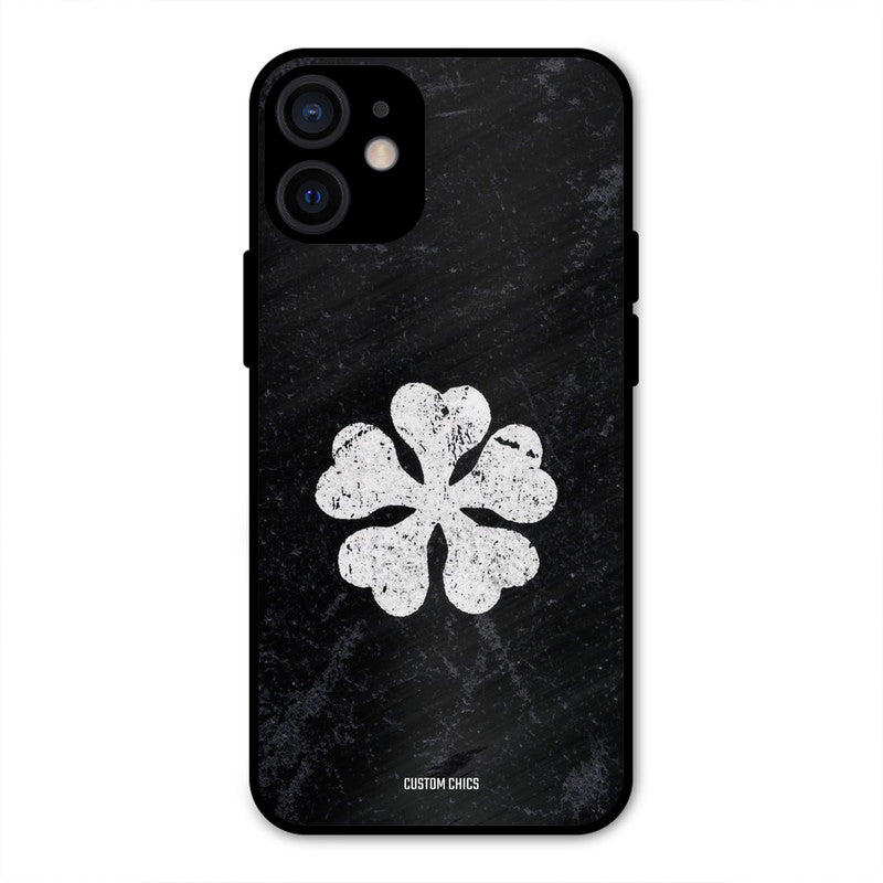 Five Leaf Clover iPhone 12 Mini Mobile Back Cover - Anime PrintShield Case