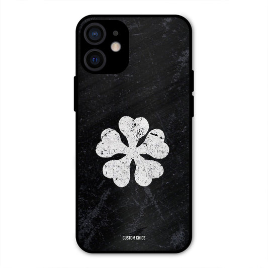 Five Leaf Clover iPhone 12 Mini Mobile Back Cover - Anime PrintShield Case