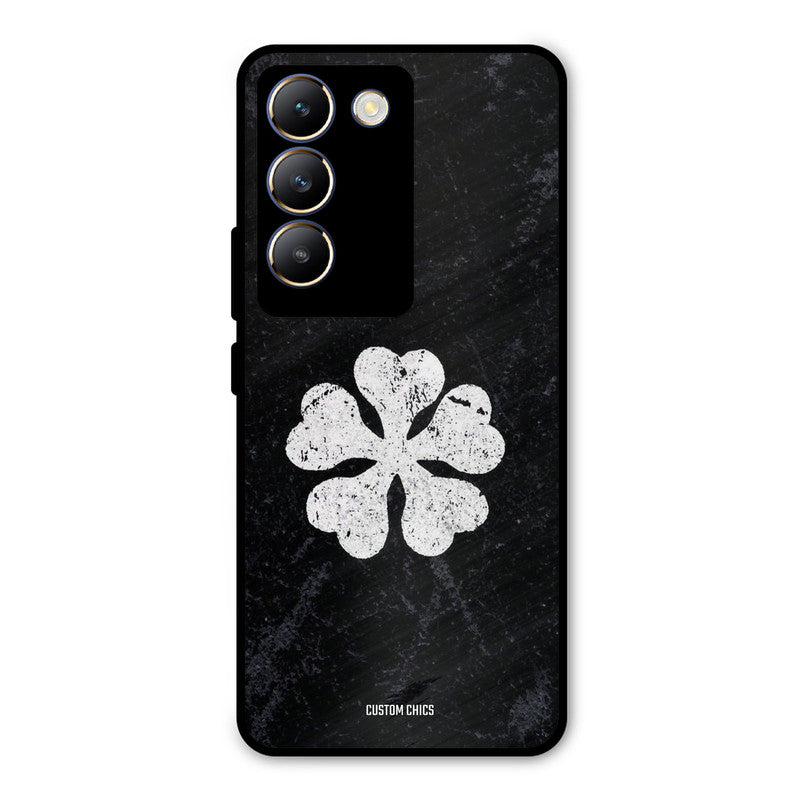 Five Leaf Clover Vivo Y200e Mobile Back Cover - Anime PrintShield Case