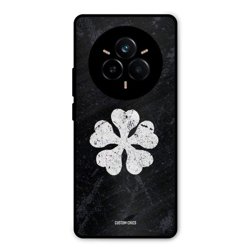 Five Leaf Clover Realme 14 Pro Plus Mobile Back Cover - Anime PrintShield Case