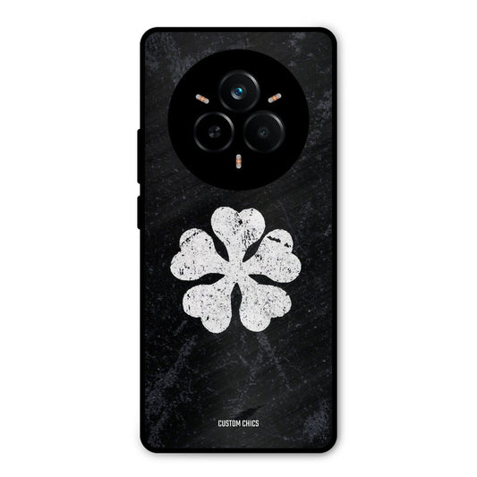 Five Leaf Clover Realme 14 Pro Plus Mobile Back Cover - Anime PrintShield Case