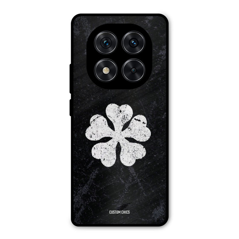 Five Leaf Clover Redmi Note 14 Pro Mobile Back Cover - Anime PrintShield Case