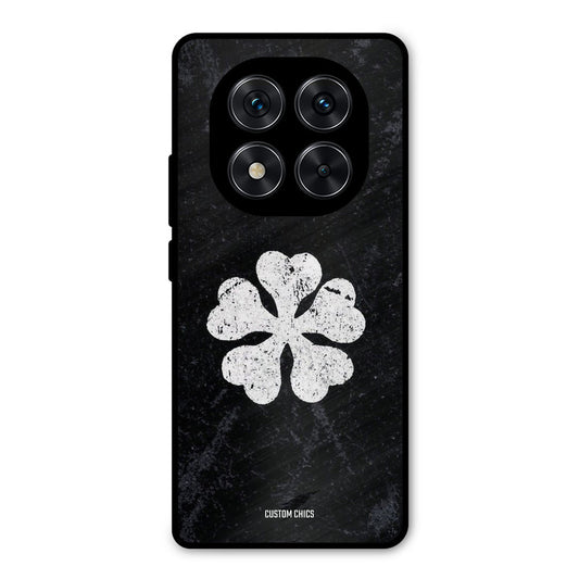 Five Leaf Clover Redmi Note 14 Pro Mobile Back Cover - Anime PrintShield Case